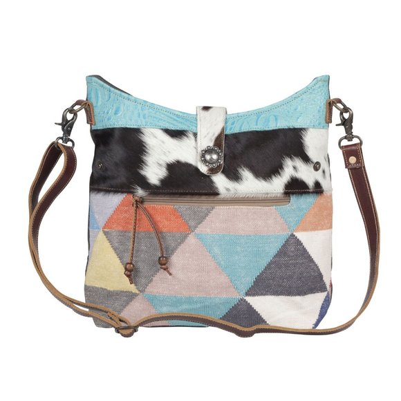 Myra Bag Handbags - NWT Myra Leather/Cotton Shoulder Bag